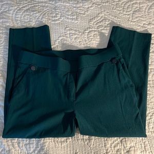 Jules & Leopold teal ankle pant size Large